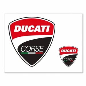 Ducati Corse Aufkleber 2 Stück - Picture 1 of 1