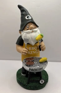 Green Bay Packers Grill Gnome BBQ King Grilling - NFL Memorabilia - Picture 1 of 2