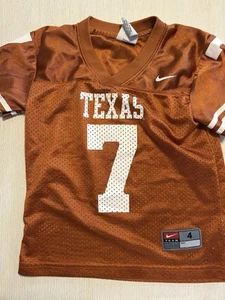 Texas Longhorns #7 Nike Kids Jersey Size 4 Baby - Picture 1 of 4