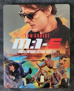 Mission: Impossible 5 - Rogue Nation 4K Ultra HD + Blu-Ray SteelBook - Imagen 1 de 4
