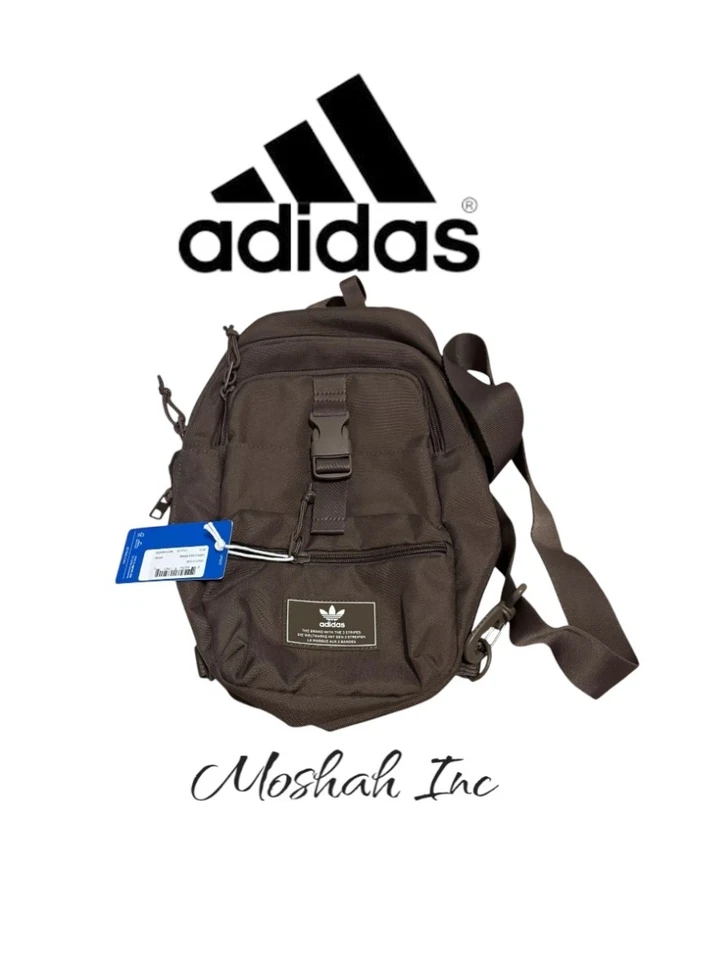 Adidas GC3180 Utility 3.0 Sling Bag Black Unisex Shoulder Bag Crossbody