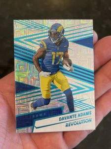 2025 Panini Revolution Football Davante Adams Teal Levels /499 SP! Rams - Picture 1 of 2
