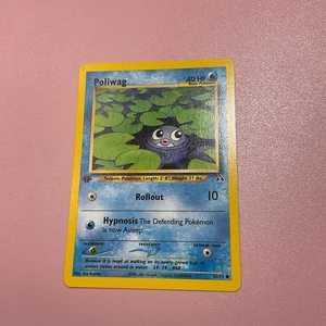Pokémon Karte Poliwag 62/75 1. Edition Neo Entdeckung WOTC - Bild 1 von 11