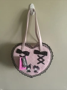 Hello Kitty My Melody & Kuromi Lolita Crossbody Purse NWT In Hand - Picture 1 of 19