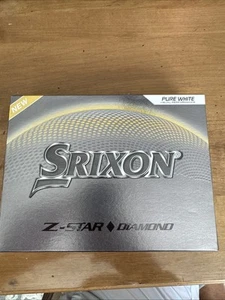 Srixon Z-Star Diamond Golf Ball - White, 2 Dozen, w/ Logo, 2025 Ball - Picture 1 of 2