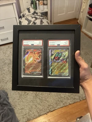 🔥 MISCUT NOIVERN EX PSA 8 & CHI-YU EX PSA 9 🔥 FRAMED ERROR ULTRA RARE DISPLAY - Image 1 of 4