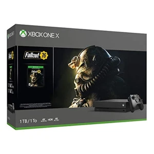 Xbox One X 1TB Console Fallout 76 Bundle Very Good 0Z - Picture 1 of 3