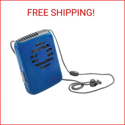 Ventilador de collar de lujo alimentado por batería O2COOL para refrigeración personal con ajustable Foto 1 de 2