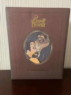 Juego de 7 piezas de adorno de libro de cuentos de Disney La Bella y la Bestia Foto 1 de 4