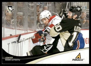 2011-12 PANINI PINNACLE MARK LETESTU PITTSBURGH PENGUINS #44 - Picture 1 of 2