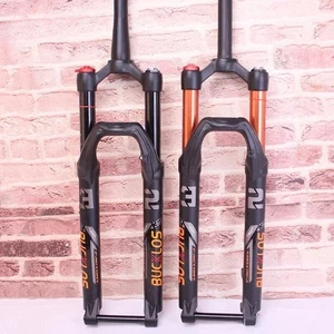 Mountain Bike Air Supension Fork 26/27.5/29Inch Tapered/Straight 140MM Travel - Picture 1 of 29