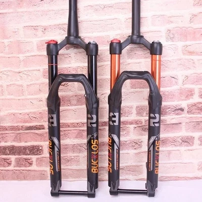 Mountain Bike Air Supension Fork 26/27.5/29Inch Tapered/Straight 140MM Travel - Image 1 of 4