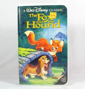 RARE Black Diamond Edition The Fox and the Hound VHS Tape - Walt Disney Classic - Picture 1 of 11