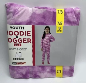 Girls Size S(7/8) 32 Degrees 2-Piece Hoodie & Jogger Set Outfit Heat Retention - Picture 1 of 5