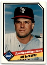 1989 CMC SCRANTON/WILKES-BARRE RED BARONS JOE LEFEBVRE SCRANTON/WILKES-BARRE RED