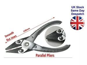 Parallel Pliers 140mm Flat Smooth Jewellery Craft Wire Making Tool - Picture 1 of 2
