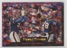1993 Pro Set Power Power Combos PC Prizm Bruce Smith Cornelius Bennett #PC6 HOF
