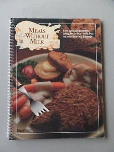 1981 Vintage Mead Johnson ProSobee Meals Without Milk Spiral Bound Recipe Book - Picture 1 of 2