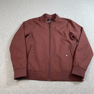 Cuts Legacy Bomber Jacket Men S Red Stretch Capsule Academia Classic Heritage - Picture 1 of 9