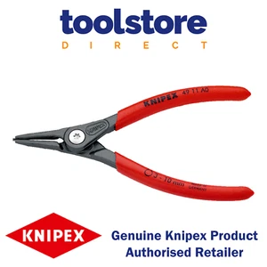 Knipex 4911A0 Precision Circlip Pliers 3mm-10mm, For external circlips on shafts - Picture 1 of 5