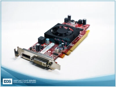 89Y6152 Lenovo Radeon HD5450 256MB High Profile PCIe DVI DP Video Card - Image 1 of 2