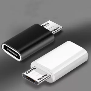 6/4/1x USB 3.1 Type C Female to Micro USB Male Adapter Converter Connector USB-C - Picture 1 of 18