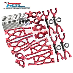 GPM Alloy Wheel Hub Carrier Mount + Suspension Arm for TRAXXAS X-Maxx 6S/8S 1/5 - Picture 1 of 5