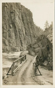 CO * Thompson Canyon Pillars of Hercules RPPC Sanborn ca. 1930 - Picture 1 of 2