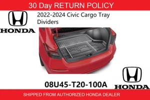 ๐ฅ2022-2026 Genuine OEM Honda Civic Cargo Tray Dividers 08U45-T20-100A ๐ฅ - Picture 1 of 4