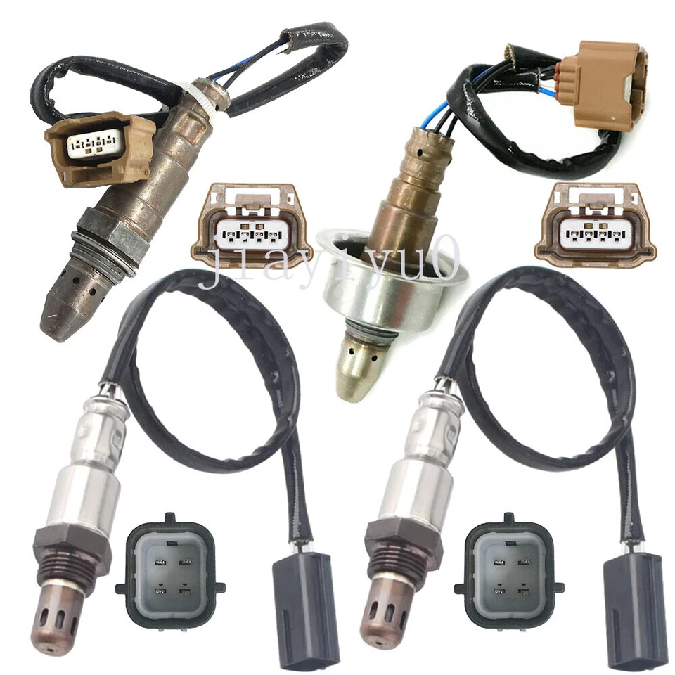 4pcs Oxygen Sensor Front+Rear For 2011 Nissan Quest 3.5L,2014 For Nissan Maxima Foto 1 de 4