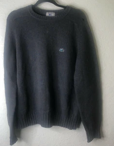 Vintage 1970s Izod Lacoste Men's Size  Large Pure Wool Fair Isle Sweater   - Picture 1 of 7