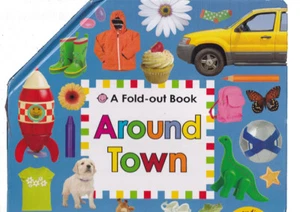 JO RYAN - Around Town (A Fold-out Book) Large Hardcover - Picture 1 of 1
