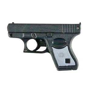 Pistole mit Munition Kinder Pistole Spielzeugpistole klein Waffe Karneval Softai - Bild 1 von 2