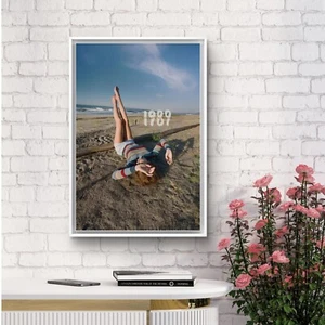 1989 Taylors Version Canvas wall art Piece home decor Portrait Music Fan - Picture 1 of 7