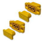 ✅ 2 Goldstecker XT60BE-F Einbaustecker mit Nylonkappe Buchse Female XT60 Lipo RC