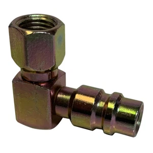 A/C Low Side LS 90° Degree 1/4" R12 to R134a Retrofit Adapter Fitting FJC # 2632 - Picture 1 of 5