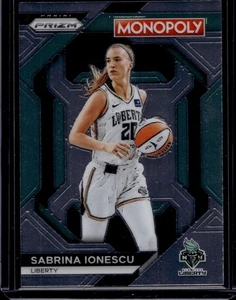 Sabrina Ionescu 2024 Panini WNBA Monopoly Prizm #WNBA18 Insert - Picture 1 of 2