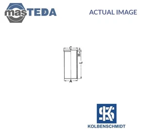 89453110 MANICOTTO RIVESTIMENTO CILINDRO KOLBENSCHMIDT STD NUOVO RICAMBIO OE - Foto 1 di 5
