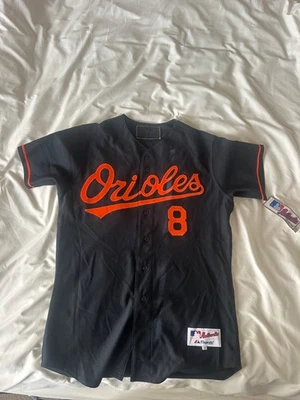 Cal Ripken Jr. 2001 Baltimore Orioles Men's Alt Black Jersey w/ Retirement Patch - Image 1 of 4