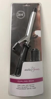 "Nuevo rizador de barril Studio 35 Beauty 3/4"" para rizos suaves y ondas SWIR1925CN1" Foto 1 de 2