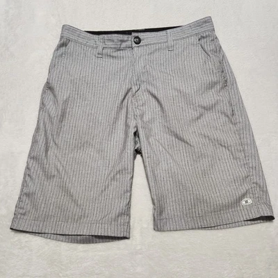 Pantalones Cortos Híbridos Billabong Platinum X Para Hombre Talla 32 Rayas Grises Foto 1 de 4