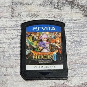Sony PS Vita Dragon Quest Heroes II Game Cartridge Region Free Tested Working - Picture 1 of 3