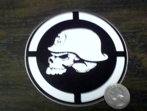 METAL MULISHA 4" Round SCOPE Sticker Car Window Decal Motocross Supercross Gear - Picture 1 of 1