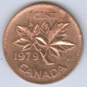 CANADA - 1979 CANADIAN 1 CENT COIN MONEY - Picture 1 of 2
