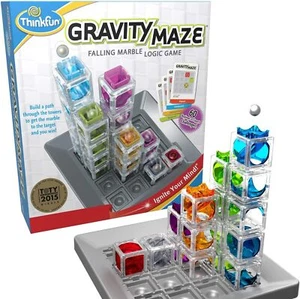 ThinkFun Gravity Maze Falling Marble Challenge Logik Denkspiel MINT Spielzeug Kinder - Bild 1 von 3
