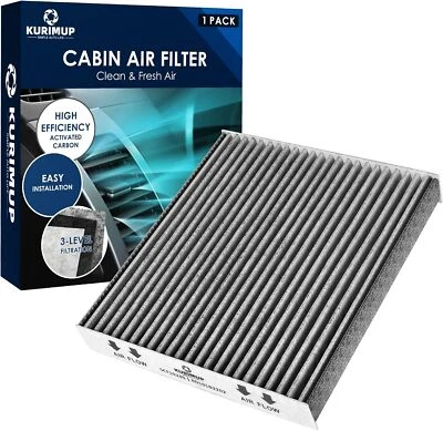 KURIMUP Cabin Air Filter Replacement for CP285 CF10285 Toyota Lexus Scion Camry Corolla
