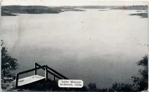 Vintage OK Postcard Lake Murray Ardmore Oklahoma Unposted - Picture 1 of 2