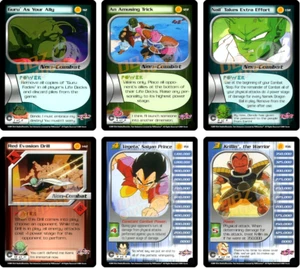 Dragon Ball Z CCG SCORE Trunks Saga Unlimited Foil CHOOSE YOUR CARD - Picture 1 of 167