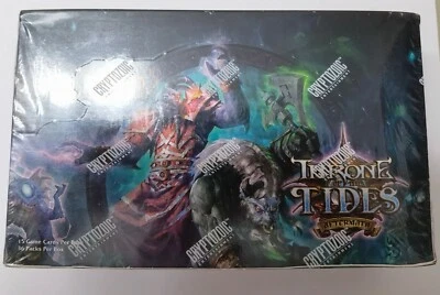 World of Warcraft TCG Throne of the Tides Factory Sealed Booster Box 36 Packs - Image 1 of 2