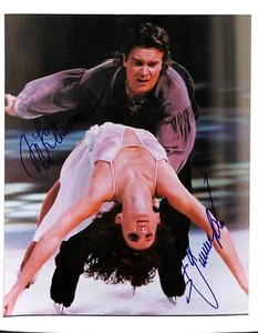 Klimova und Ponomarenko 1992 Goldmedaillengewinner signiert 8x10 Foto 180454 - Bild 1 von 1